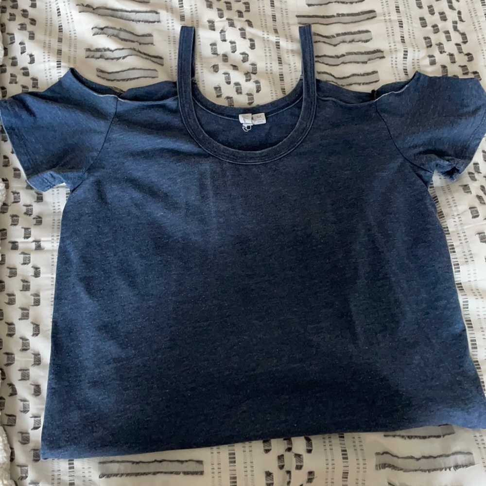 others follow cut out t- shirt